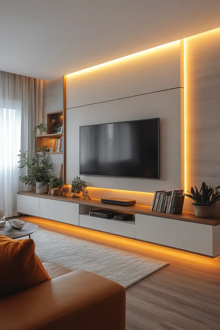 29 TV Unit Decor Ideas That Make the Living Room Feel Pulled Together tv unit decor