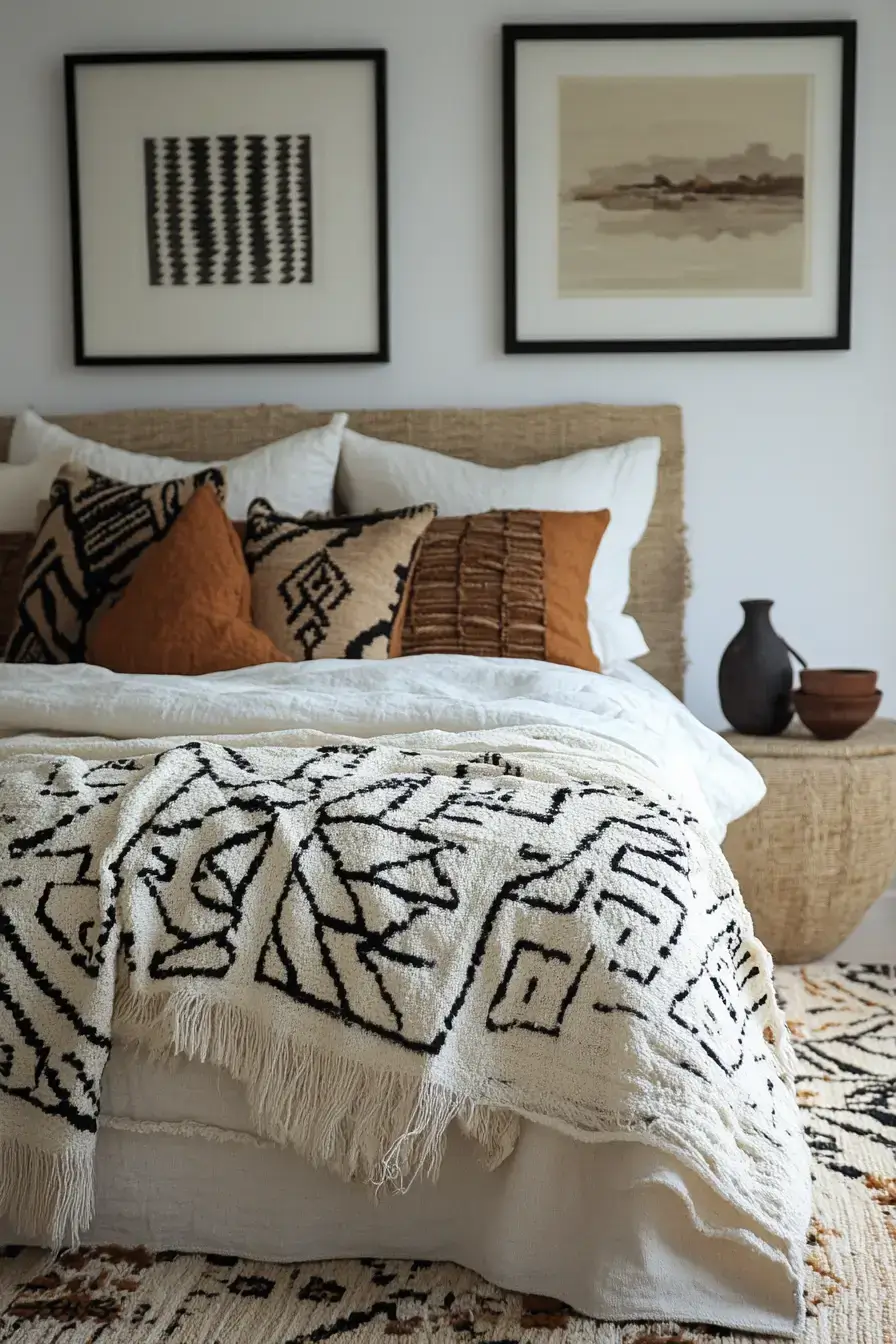 29 Afro Boho Bedroom Ideas That Turn Sleep Spaces Into Sanctuaries afro boho bedroom