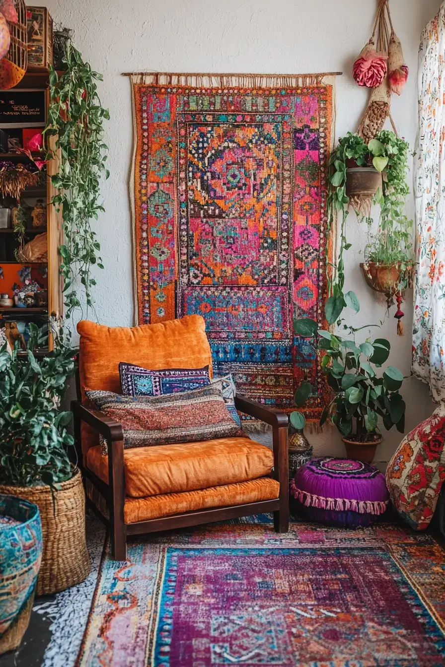 29 Afro Bohemian Style Decor Ideas That Make a Room Feel Collected, Not Decorated afro bohemian style decor