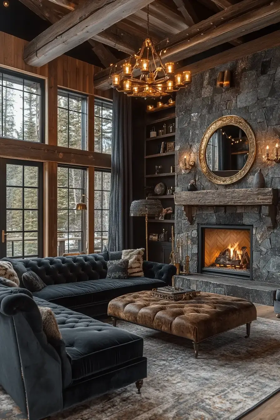 29 Rustic Living Room Decor Ideas With Genuinely Collected Character rustic living room decor