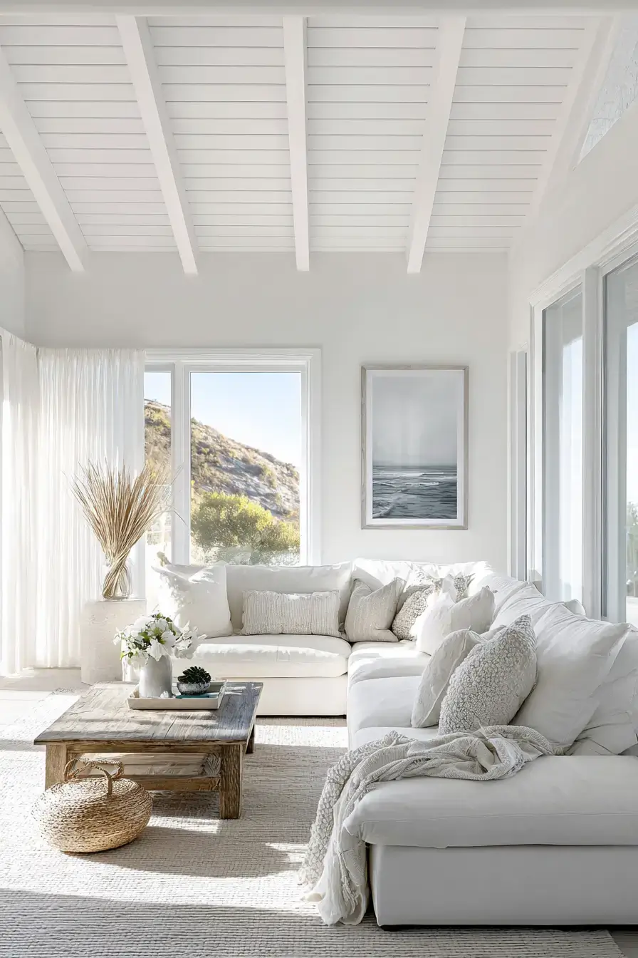 29 Modern Coastal Living Room Ideas With a Clean, Breezy Edge modern coastal living room