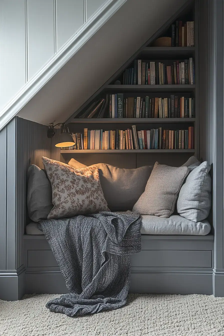 25 Cozy Home Library Corners That Make You Want to Stay Up Reading cozy home library