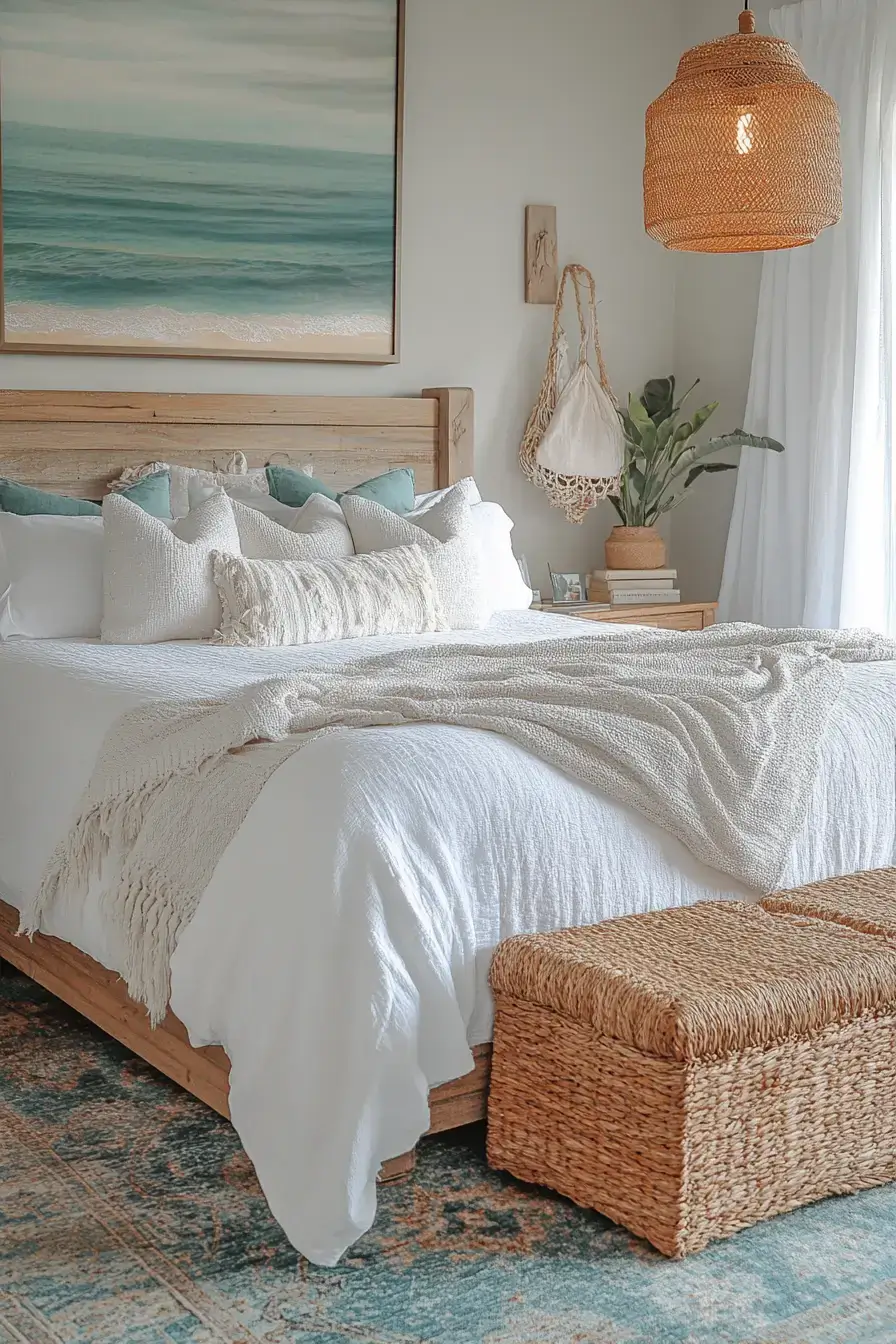 29 Ocean Themed Bedroom Ideas That Echo the Tide Without the Cliché ocean themed bedroom