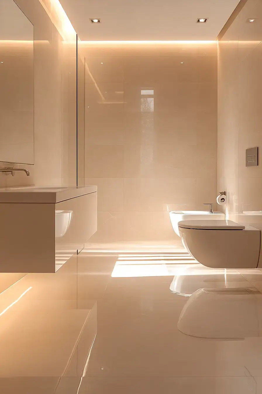 27 Beige Bathroom Looks That Stay Calm Even on Busy Mornings beige bathroom ideas
