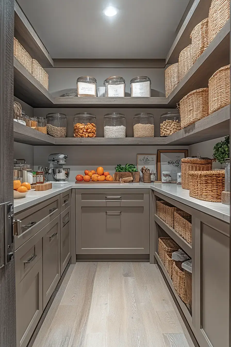 27 Kitchen Pantry Designs Built Around Real Grocery Habits kitchen pantry design