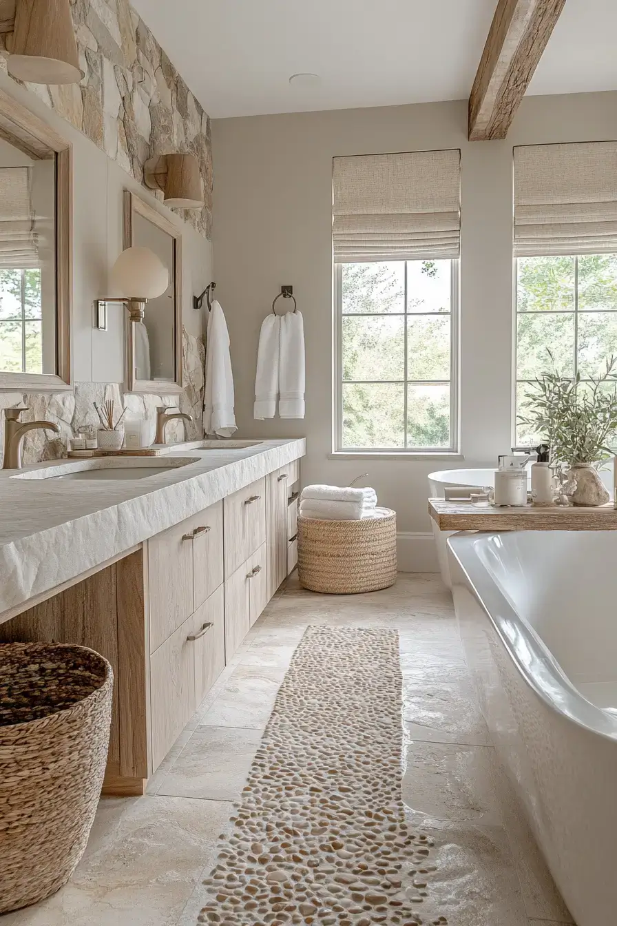 29 Coastal Bathroom Ideas That Feel Like a Tidal Pool Retreat coastal bathroom ideas