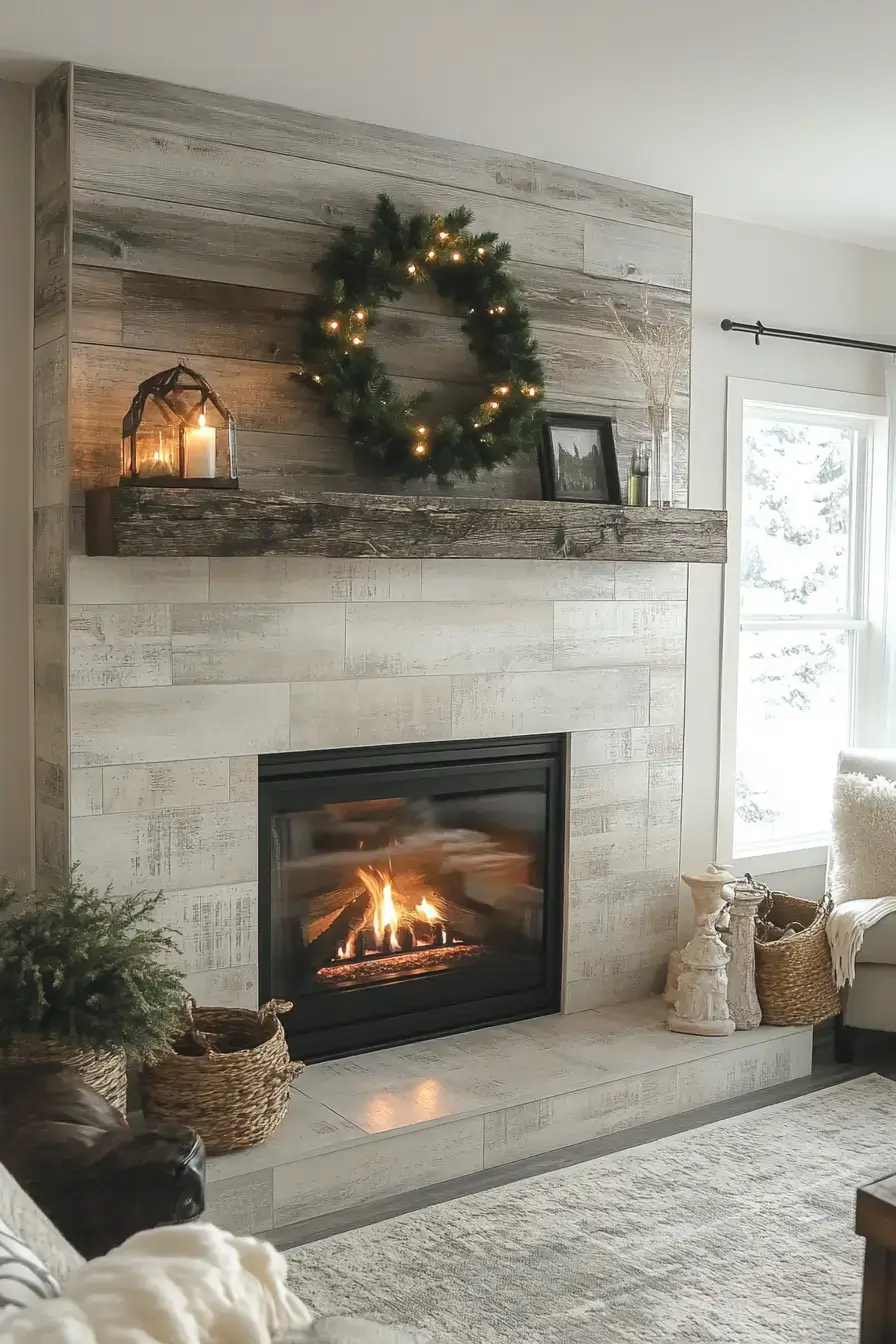 29 Rustic Farmhouse Fireplace Ideas That Anchor the Whole Room rustic farmhouse fireplace
