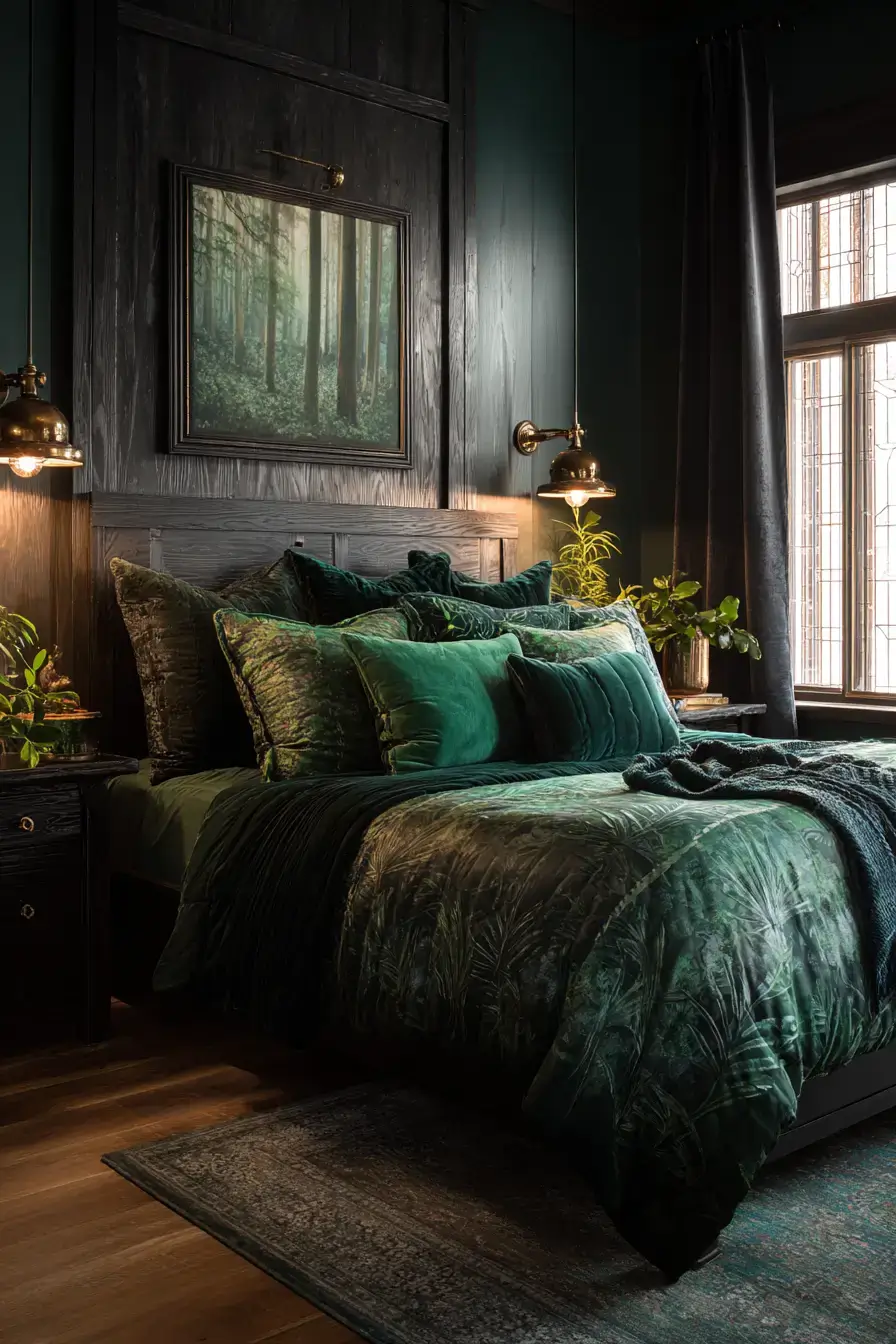 29 Forest Themed Bedroom Ideas That Bring the Woods Indoors forest themed bedroom