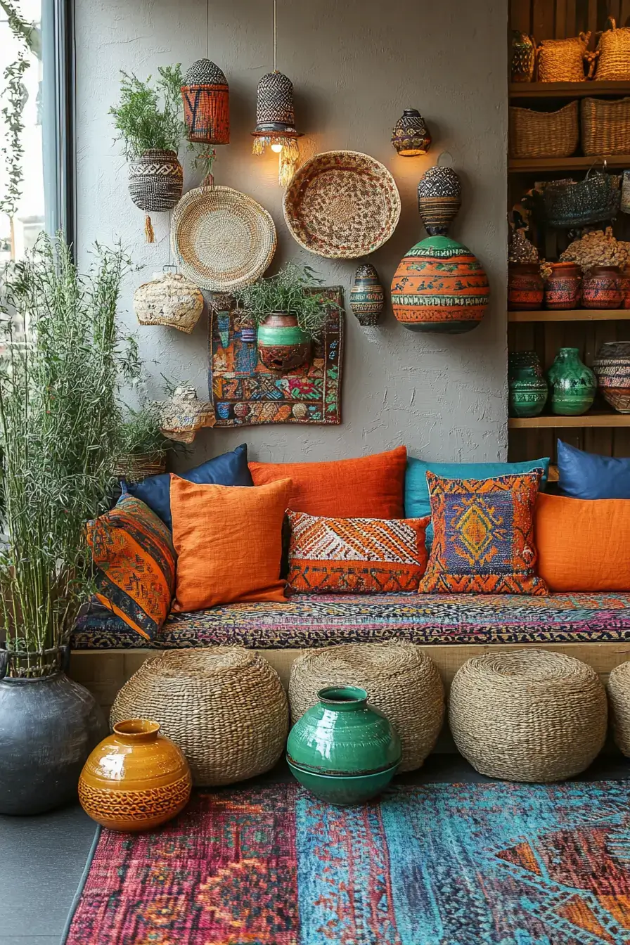 29 Afro Bohemian Style Decor Ideas That Make a Room Feel Collected, Not Decorated afro bohemian style decor
