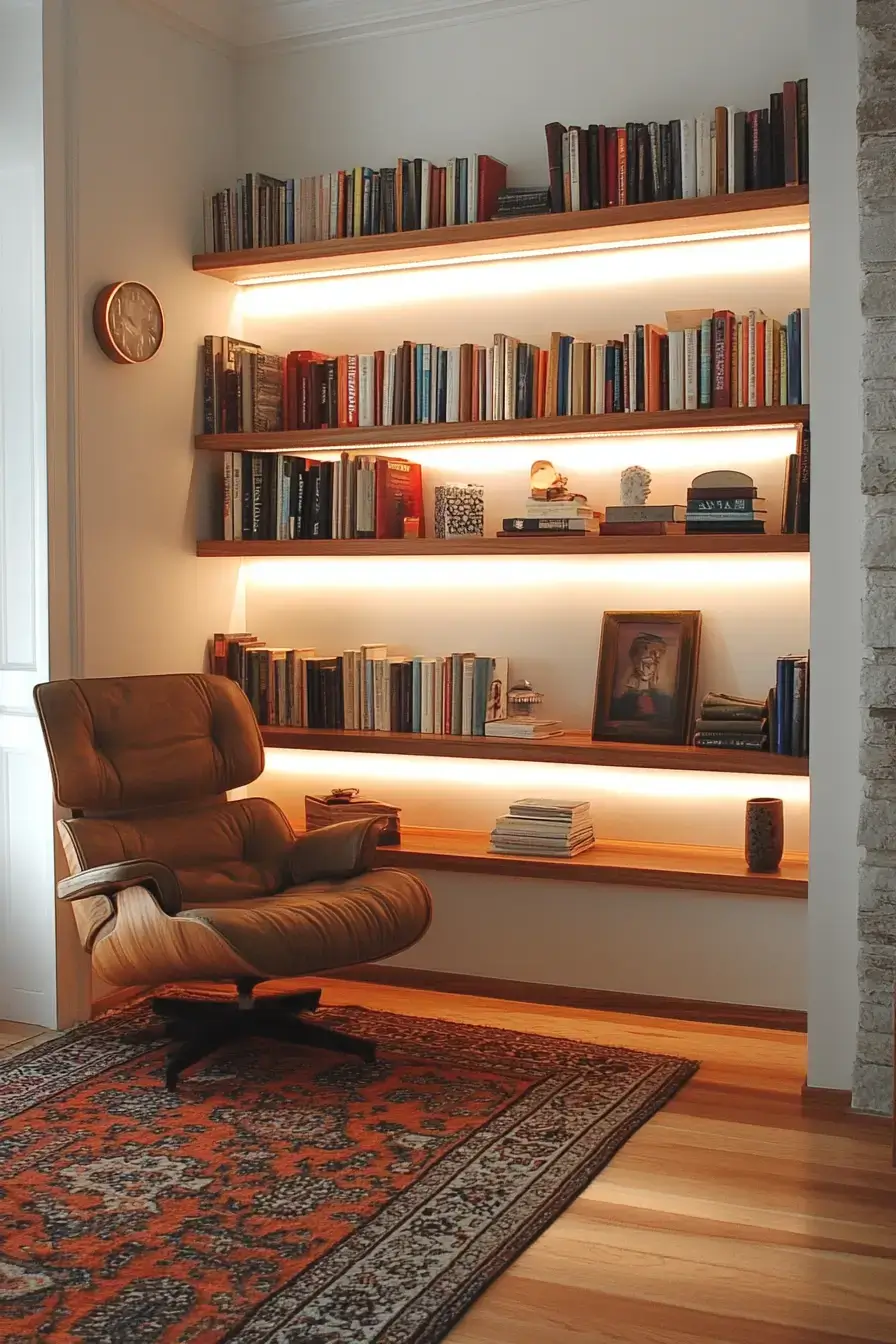 25 Cozy Home Library Corners That Make You Want to Stay Up Reading cozy home library