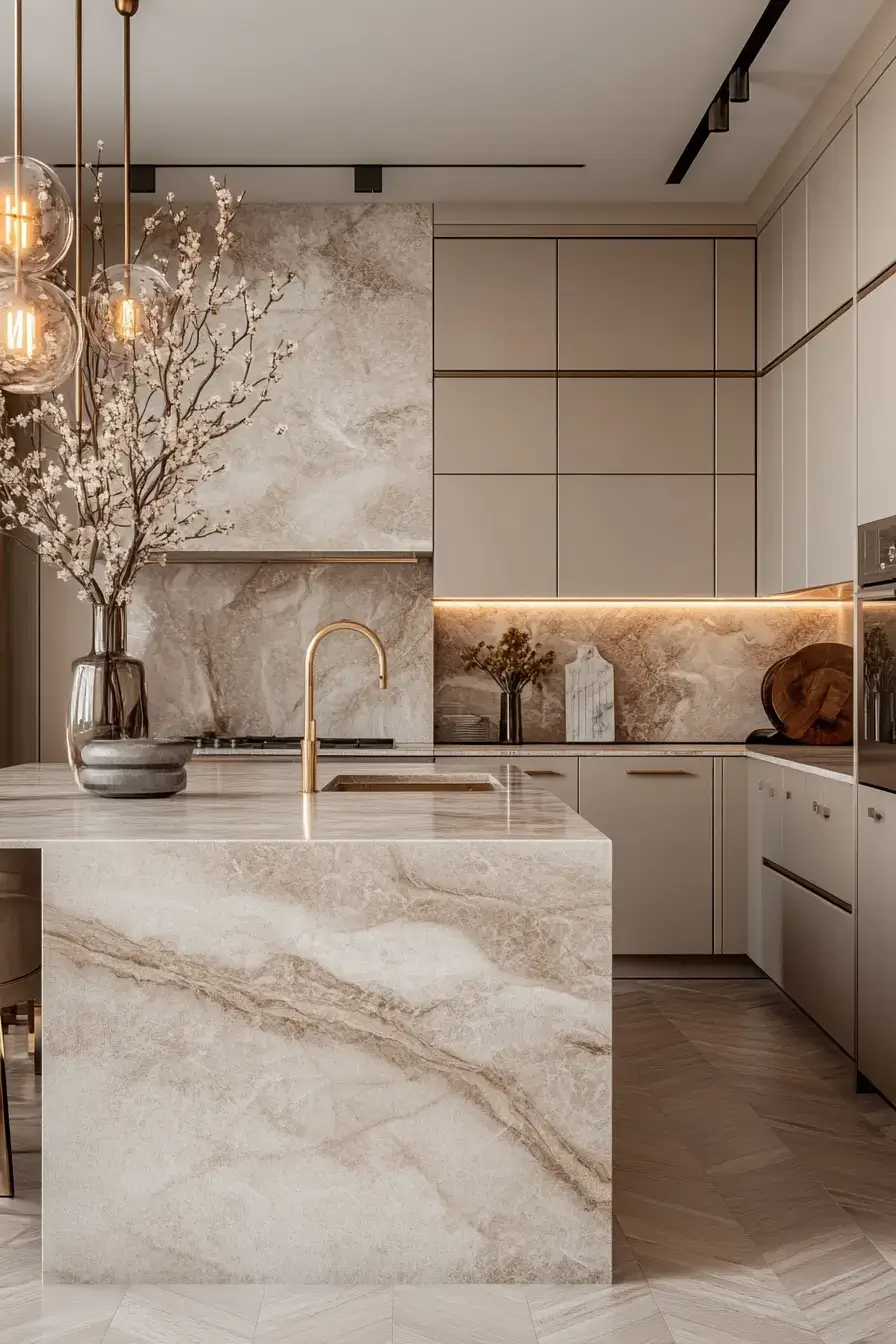 29 Beige Kitchen Ideas That Quietly Shift With the Light All Day beige kitchen