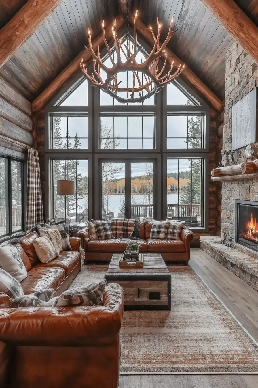 29 Rustic Living Room Decor Ideas With Genuinely Collected Character rustic living room decor