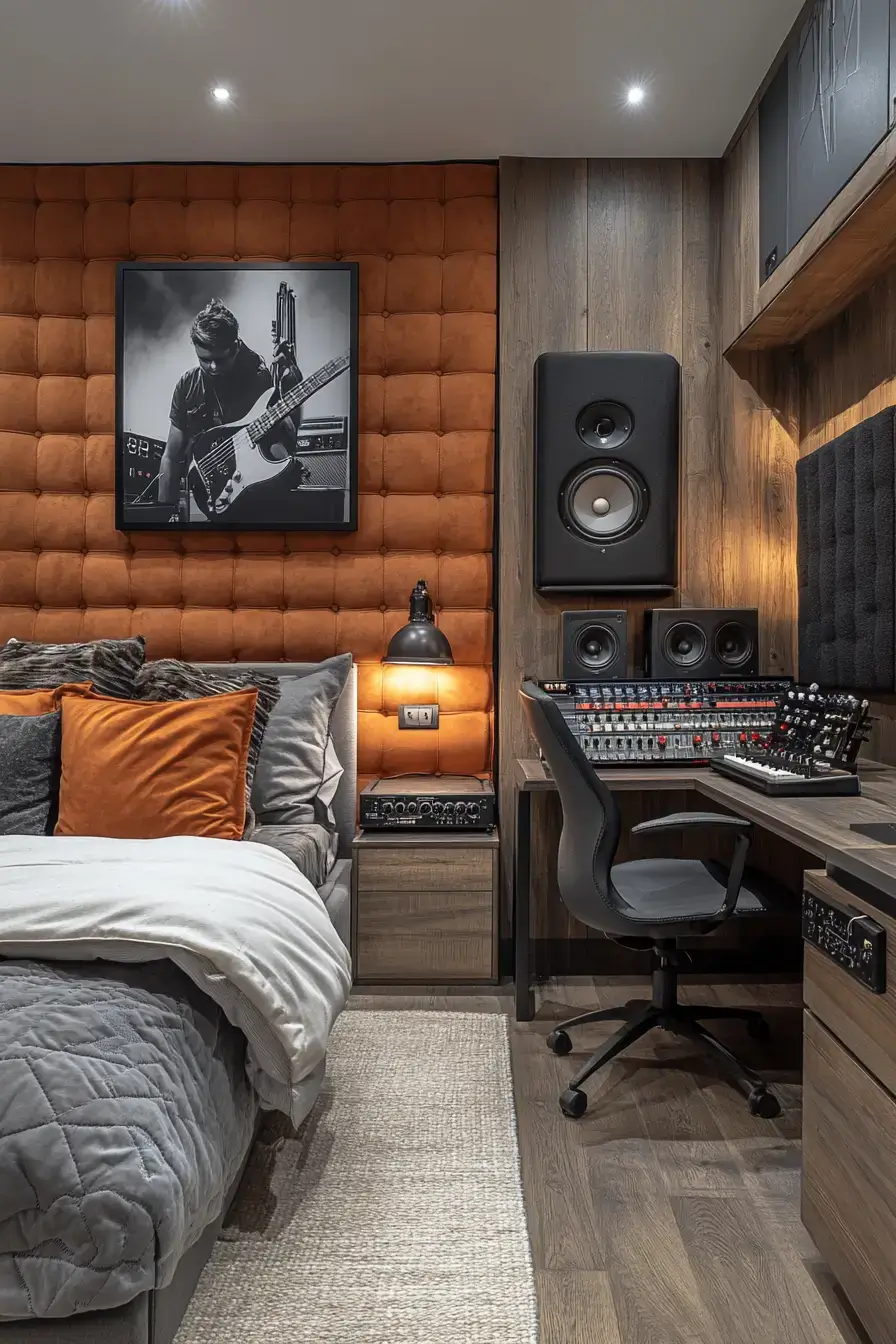 21 Teen Boy Bedrooms That Balance Posters and Actual Sleep teen boy bedroom