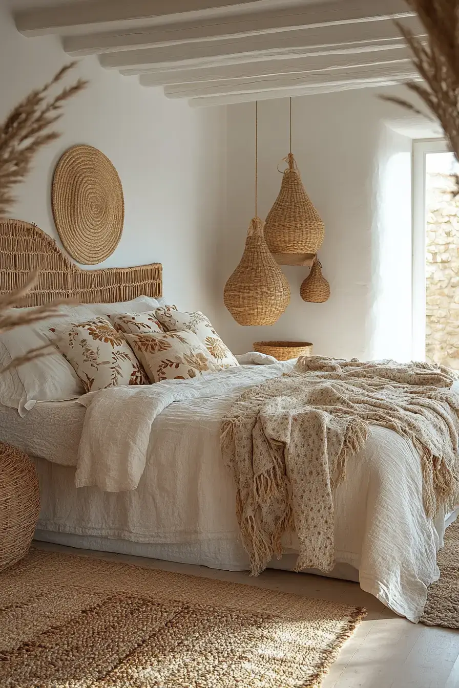 29 Afro Boho Bedroom Ideas That Turn Sleep Spaces Into Sanctuaries afro boho bedroom