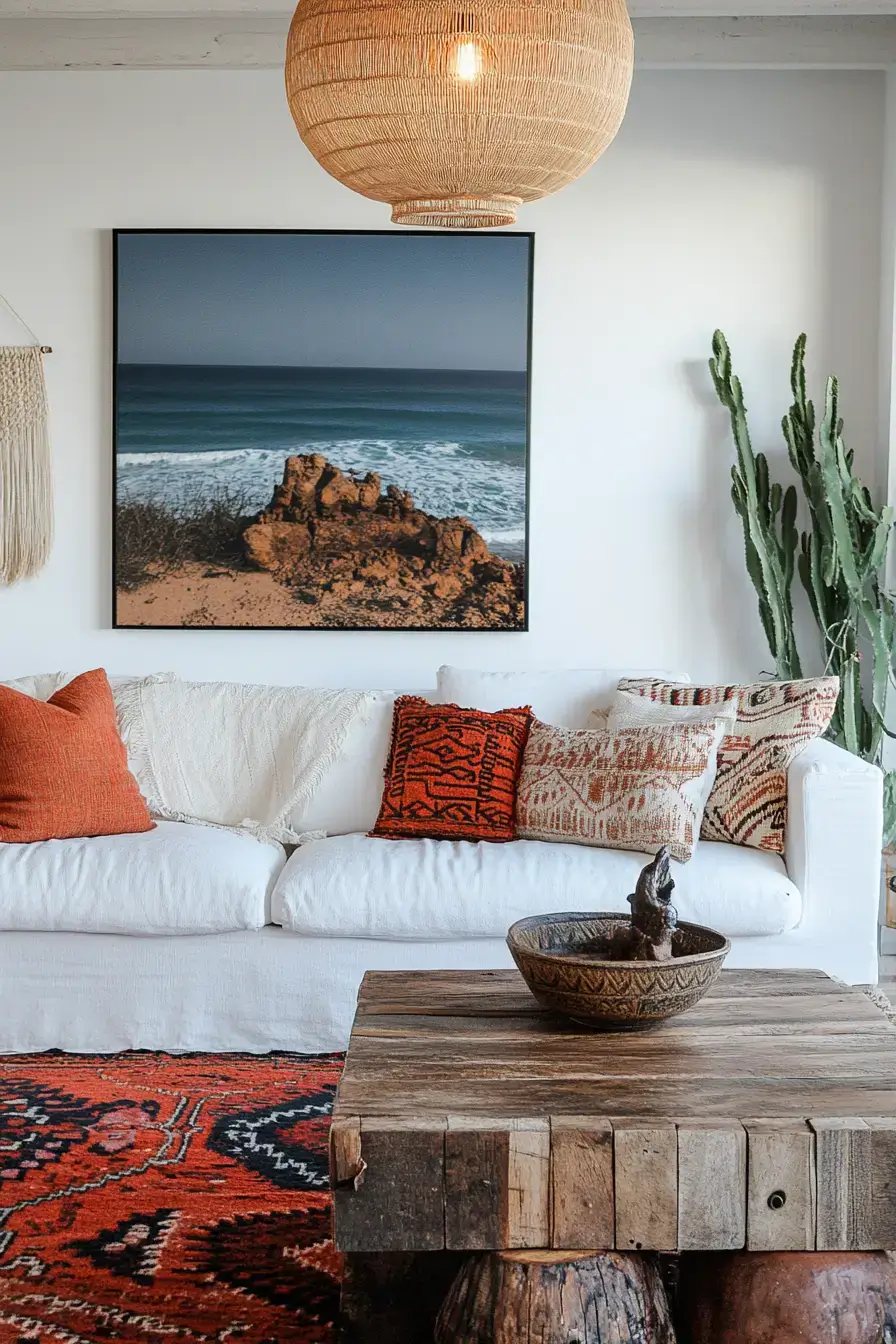 29 Afro Boho Living Room Ideas That Feel Lived-In, Not Staged afro boho living room