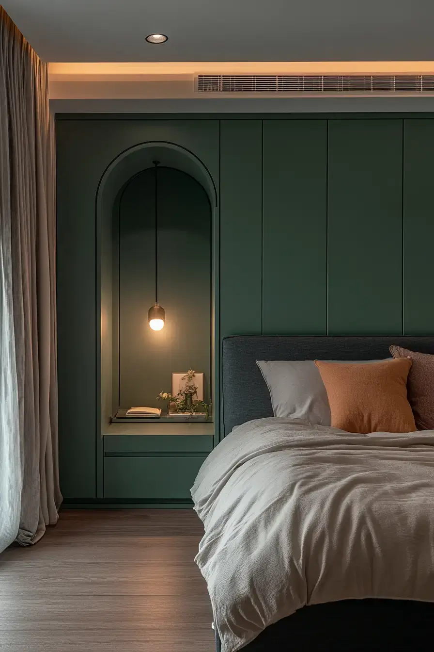 29 Emerald Green Bedroom Ideas for a Deep, Restful Retreat emerald green bedroom