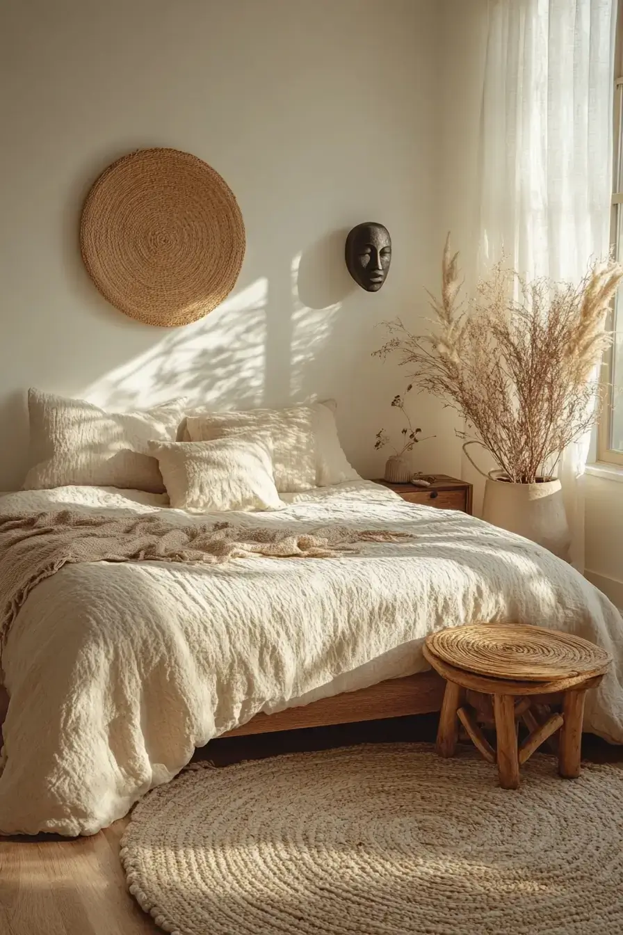 29 Afro Boho Bedroom Ideas That Turn Sleep Spaces Into Sanctuaries afro boho bedroom