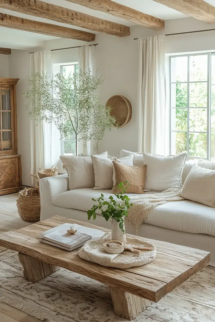 29 Rustic Farmhouse Living Room Ideas That Feel Lived-In, Not Staged rustic farmhouse living room