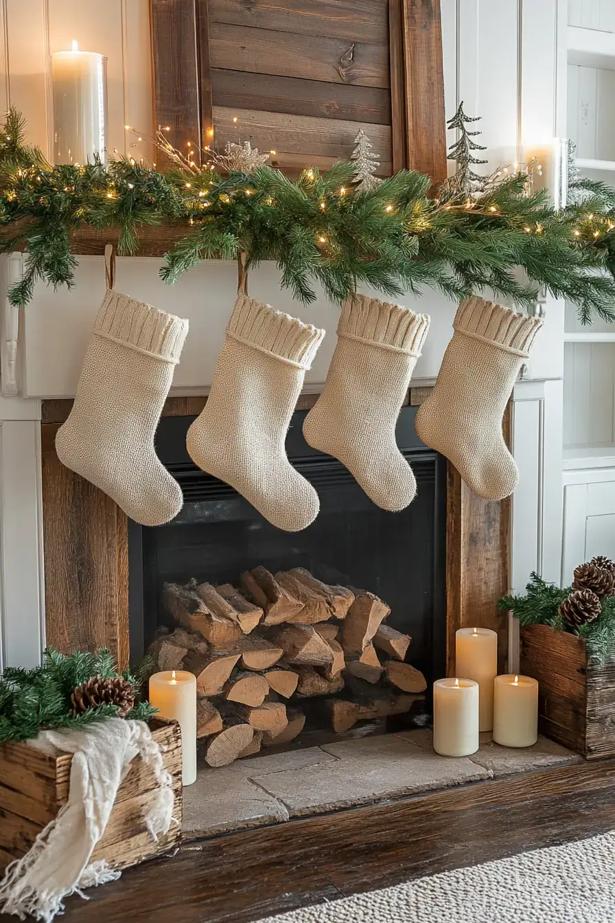 29 Rustic Christmas Decor Ideas That Feel Like an Old-Fashioned Holiday rustic christmas decor