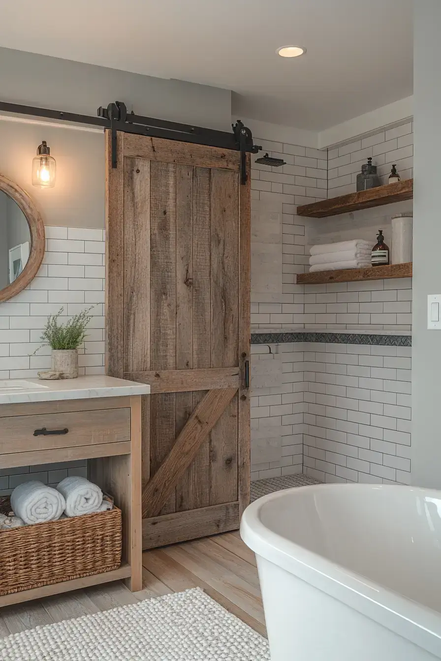 29 Modern Coastal Bathroom Ideas That Feel Spa-Calm modern coastal bathroom