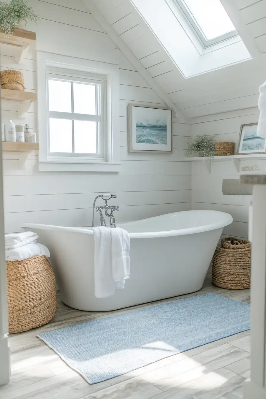 29 Coastal Bathroom Ideas That Feel Like a Tidal Pool Retreat coastal bathroom ideas