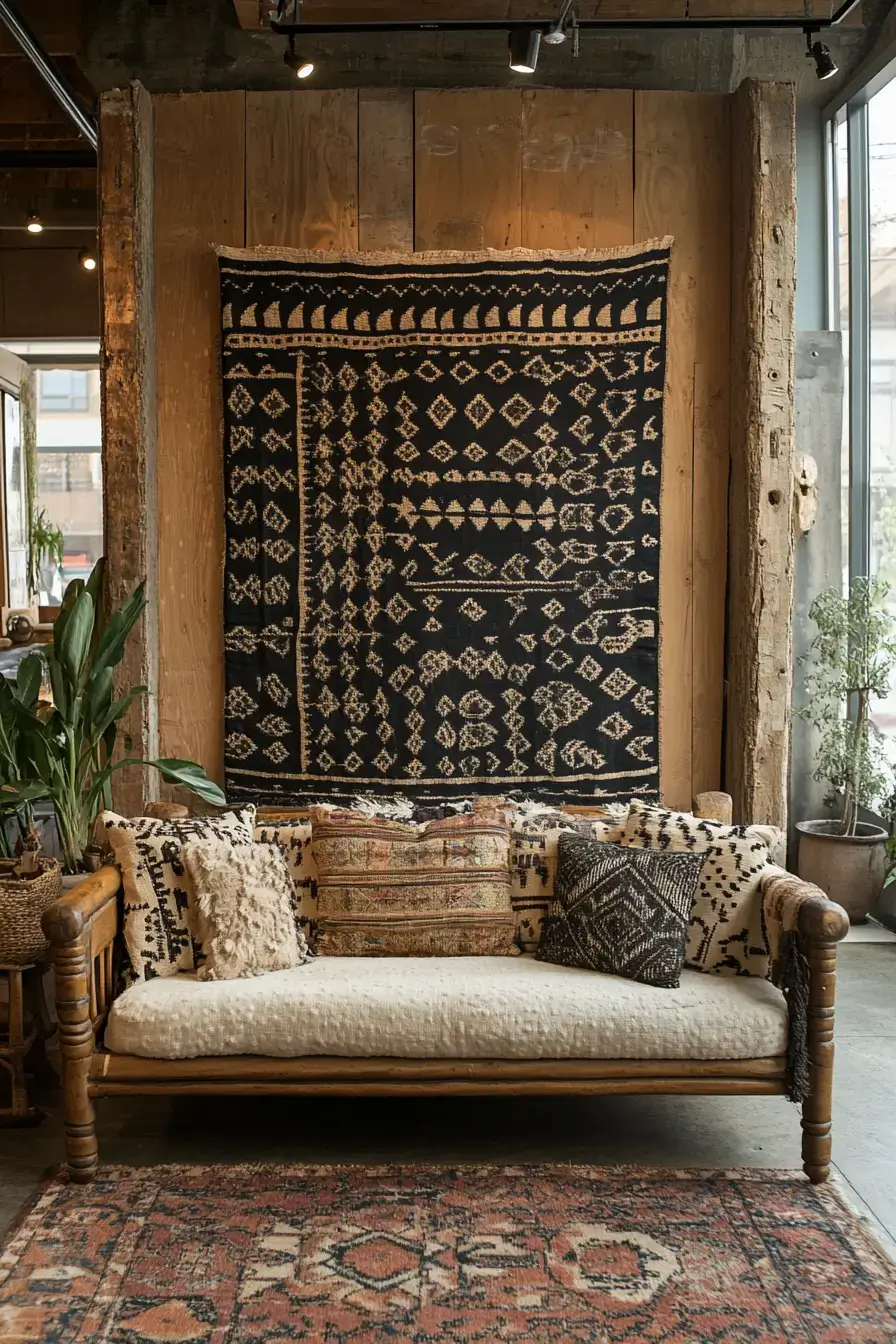 29 Afro Boho Living Room Ideas That Feel Lived-In, Not Staged afro boho living room