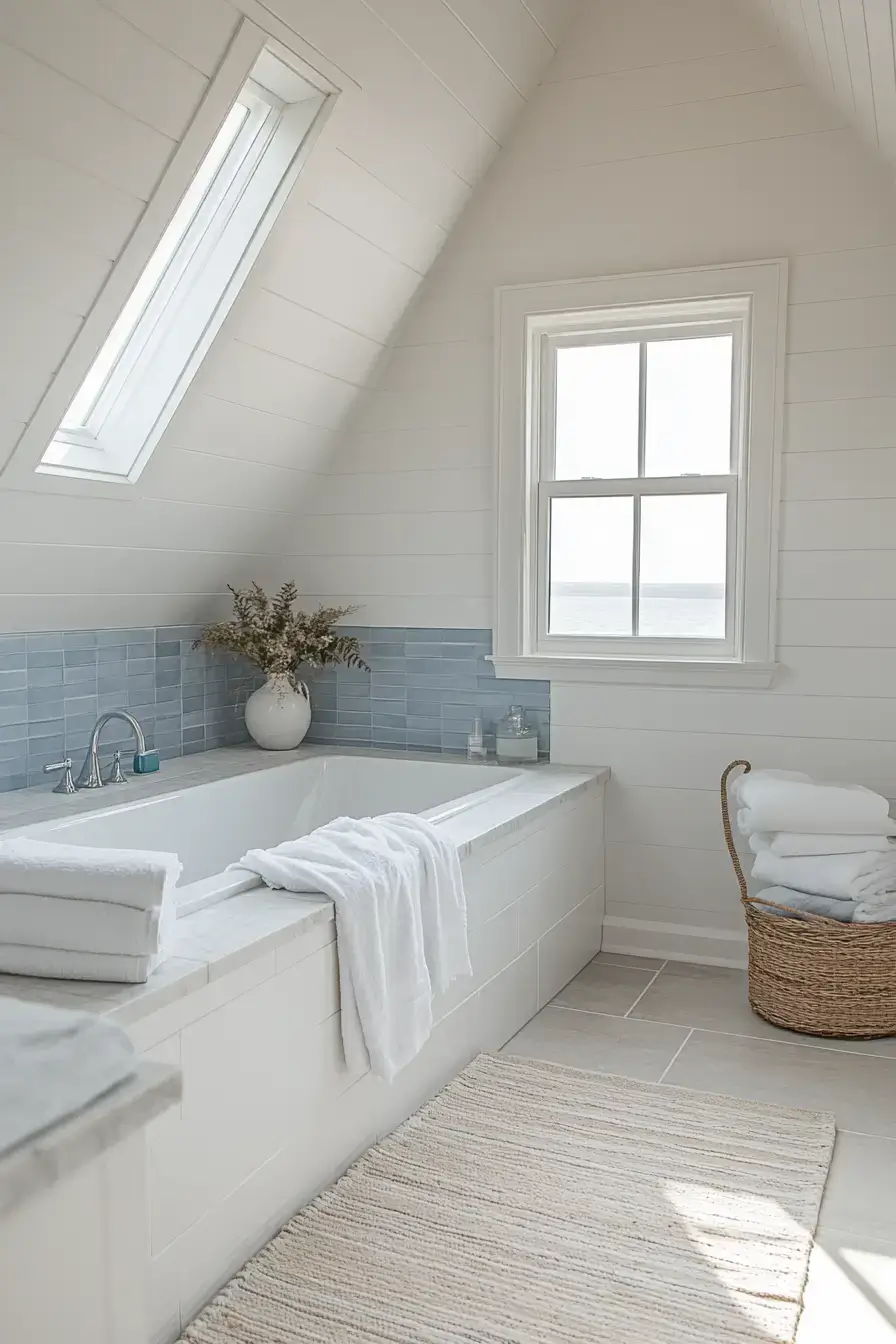 29 Modern Coastal Bathroom Ideas That Feel Spa-Calm modern coastal bathroom