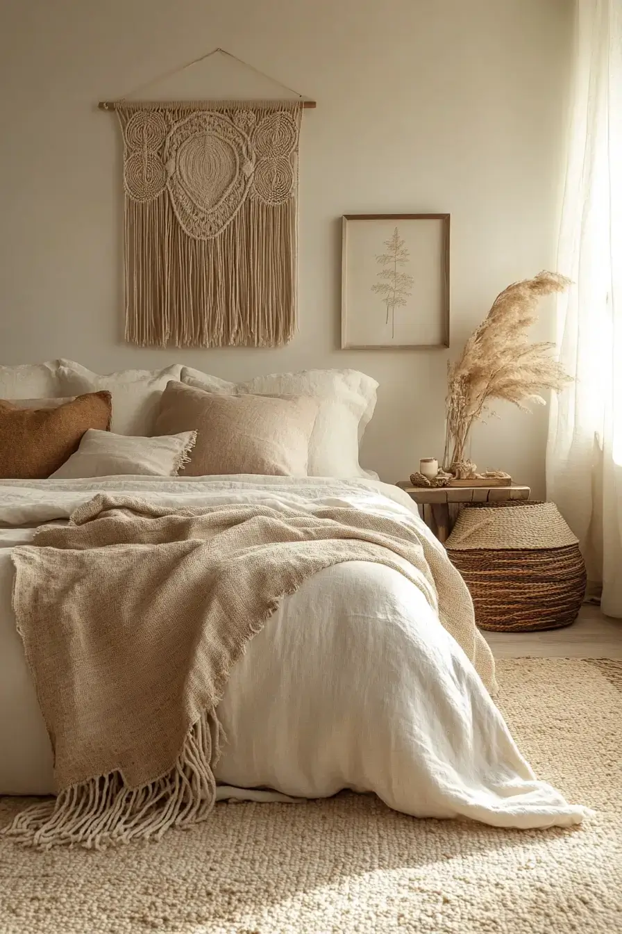 29 Afro Boho Bedroom Ideas That Turn Sleep Spaces Into Sanctuaries afro boho bedroom