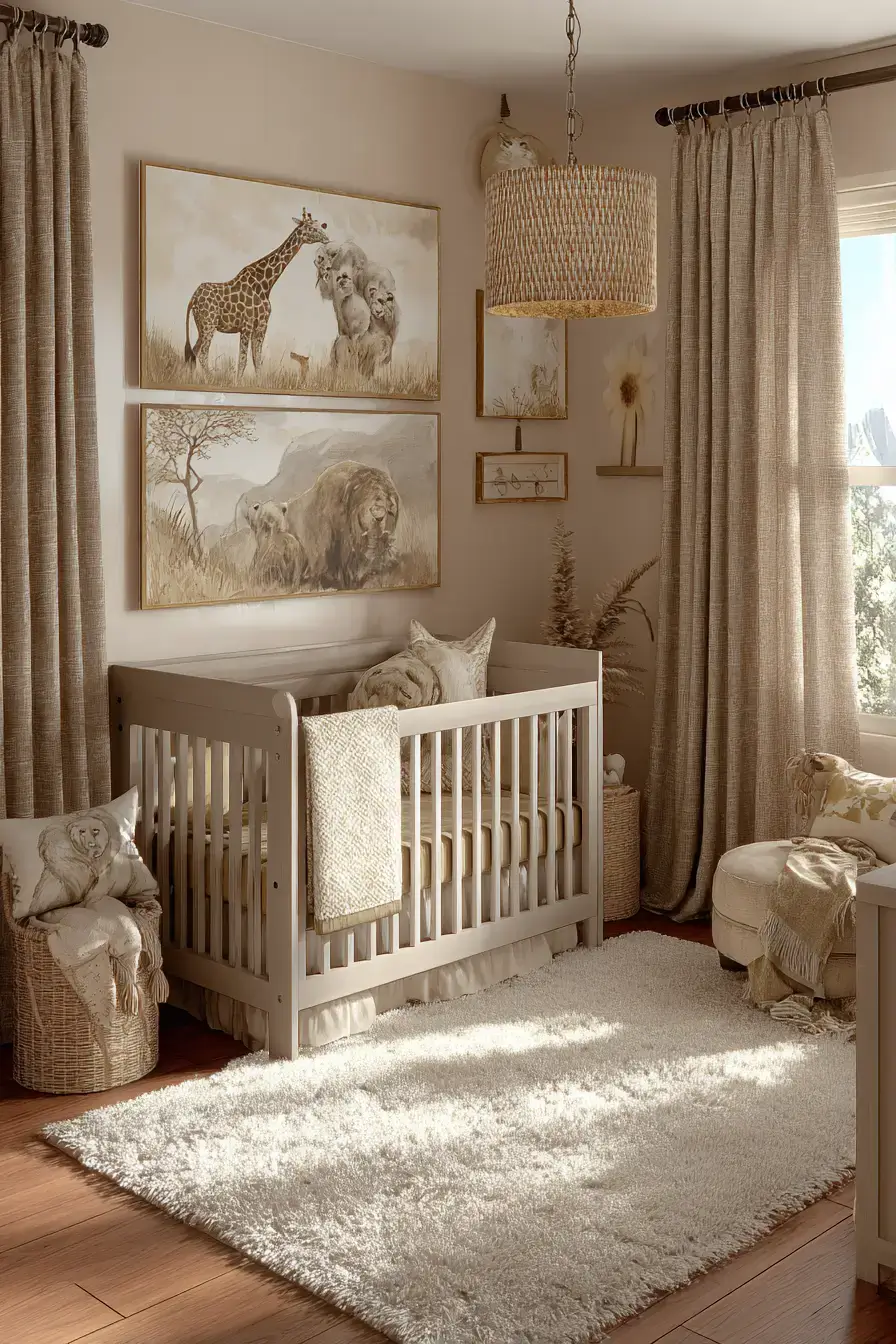 29 Safari Baby Room Ideas for a Nursery Full of Gentle Adventure safari baby room