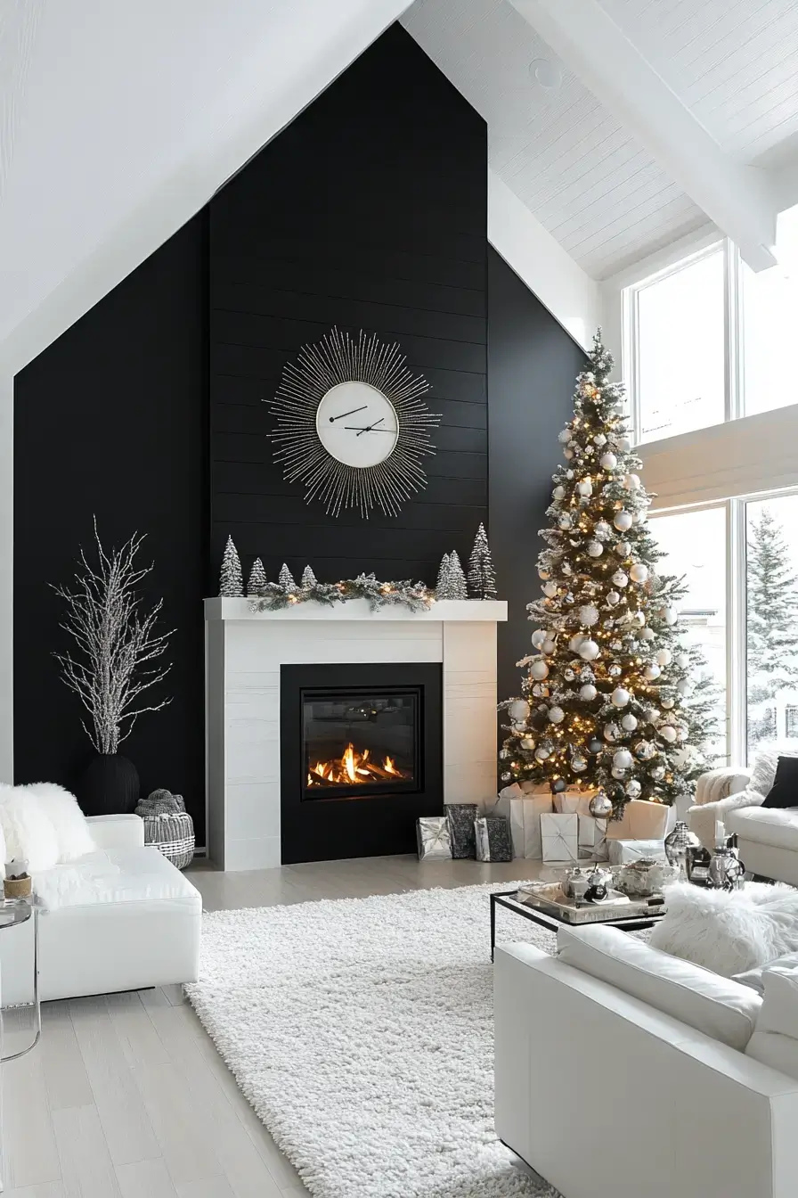 29 Christmas Living Room Setups That Feel Like a Real Holiday Evening christmas living room