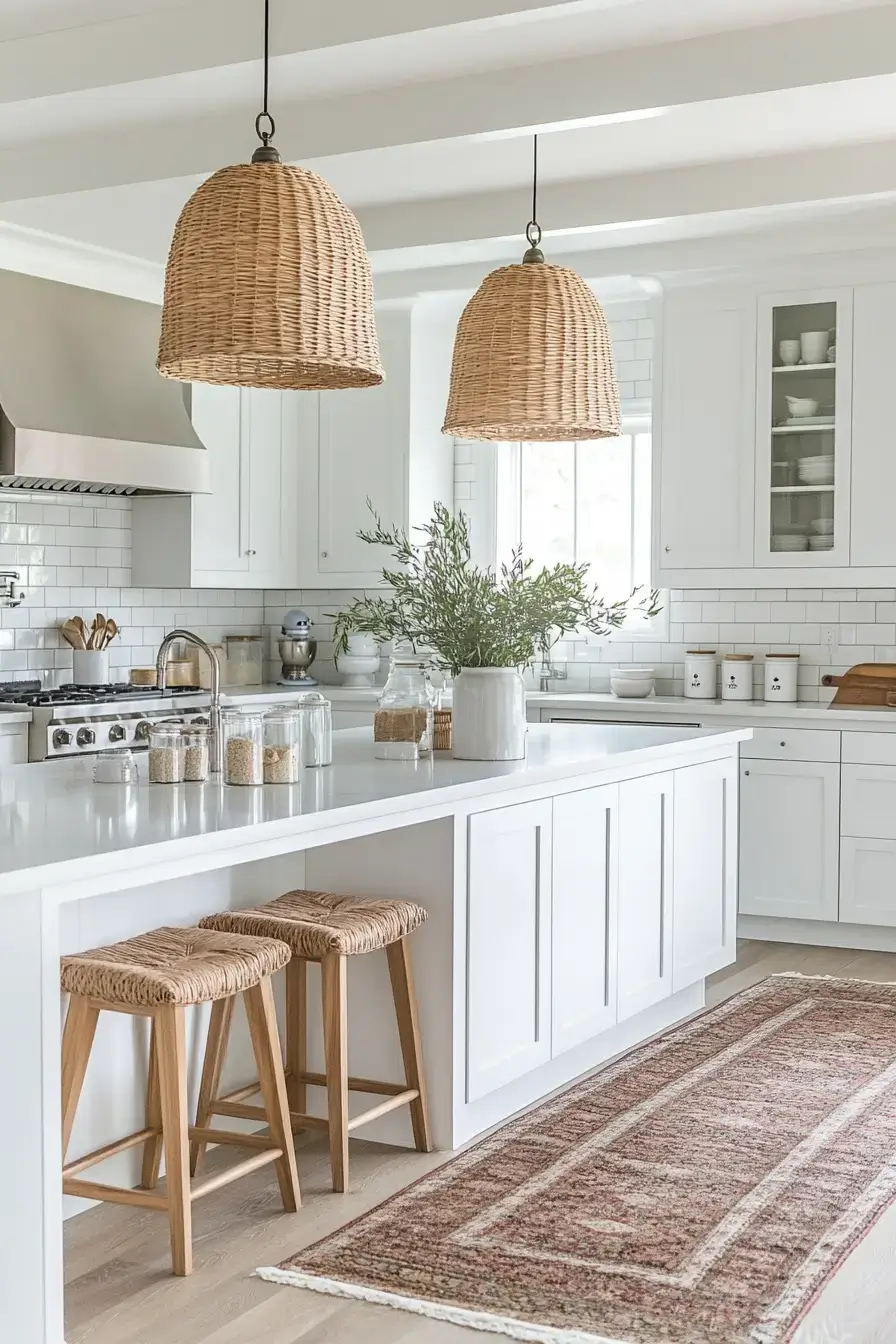 29 Modern Coastal Kitchen Ideas That Pair Marble With Driftwood modern coastal kitchen