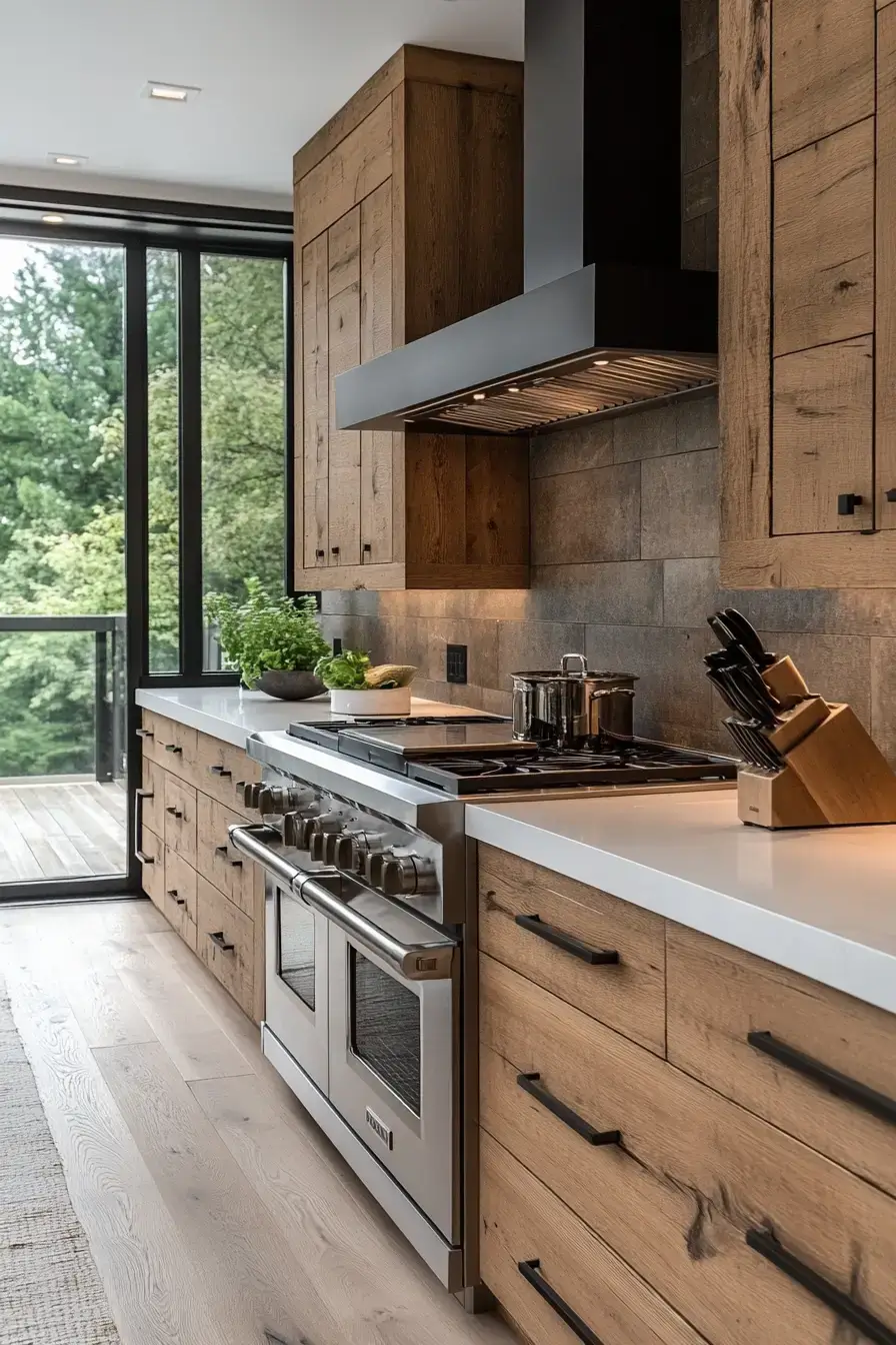 29 Rustic Kitchen Cabinets That Bring Real Wood Warmth Back rustic kitchen cabinets