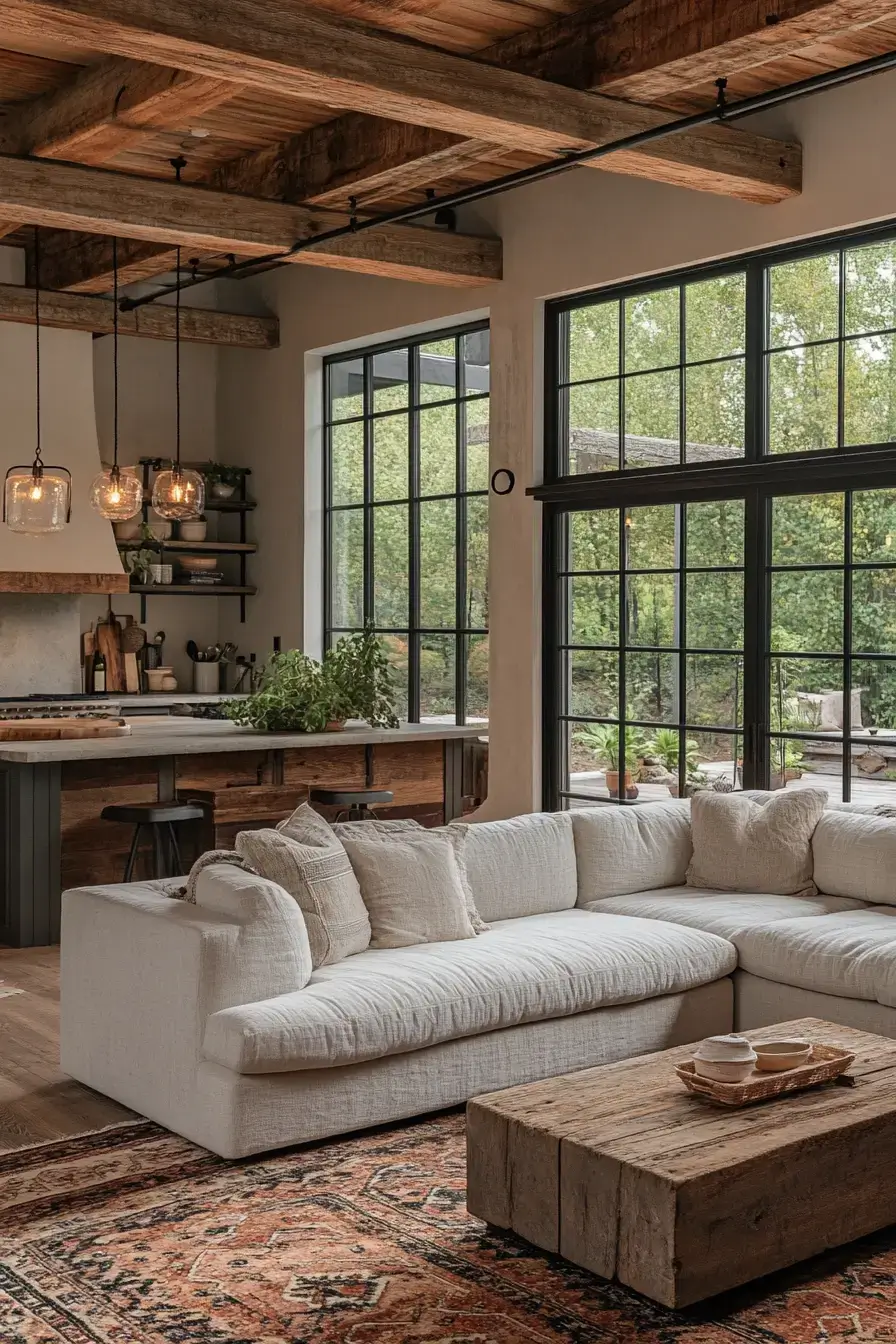 29 Rustic Living Room Decor Ideas With Genuinely Collected Character rustic living room decor