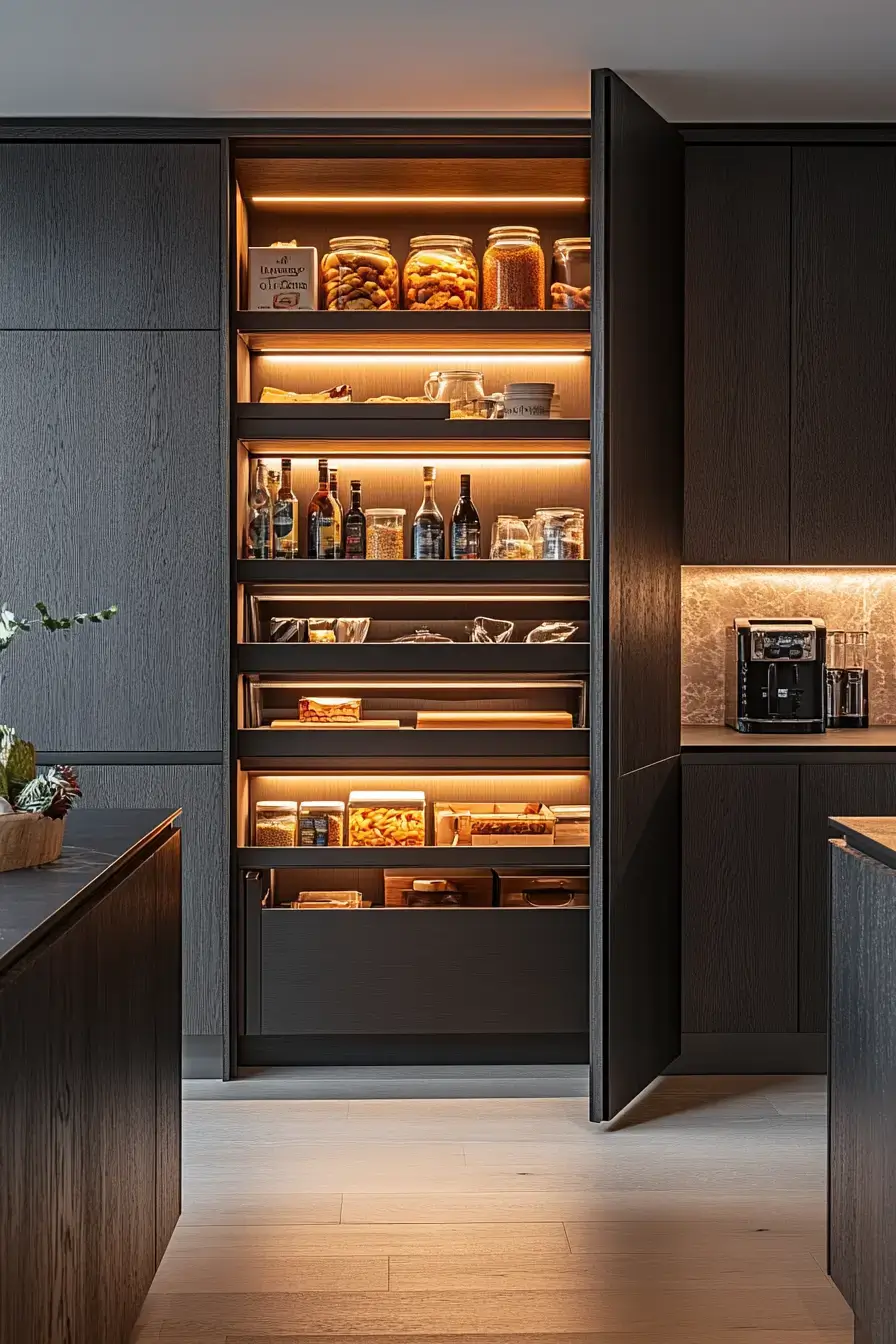 27 Kitchen Pantry Designs Built Around Real Grocery Habits kitchen pantry design
