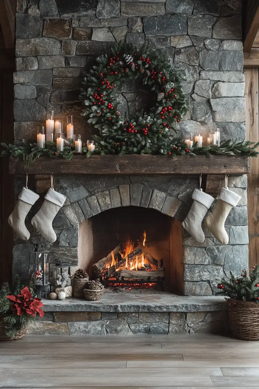 27 Natural Christmas Decor Ideas Using Pine and Dried Citrus natural christmas decor