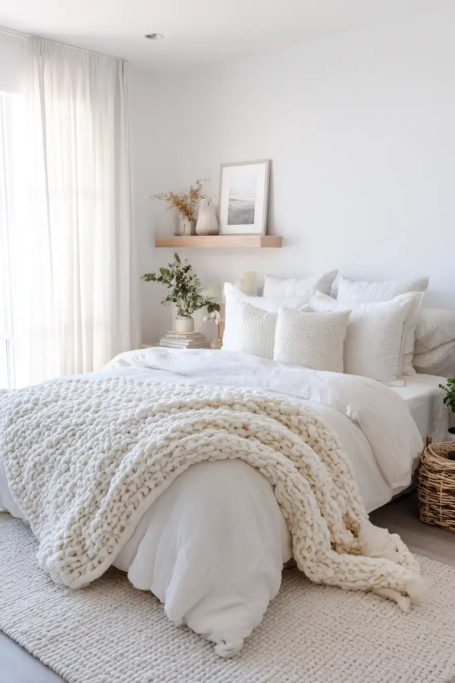 29 Cozy Minimalist Bedroom Ideas That Invite You to Slow Down cozy minimalist bedroom