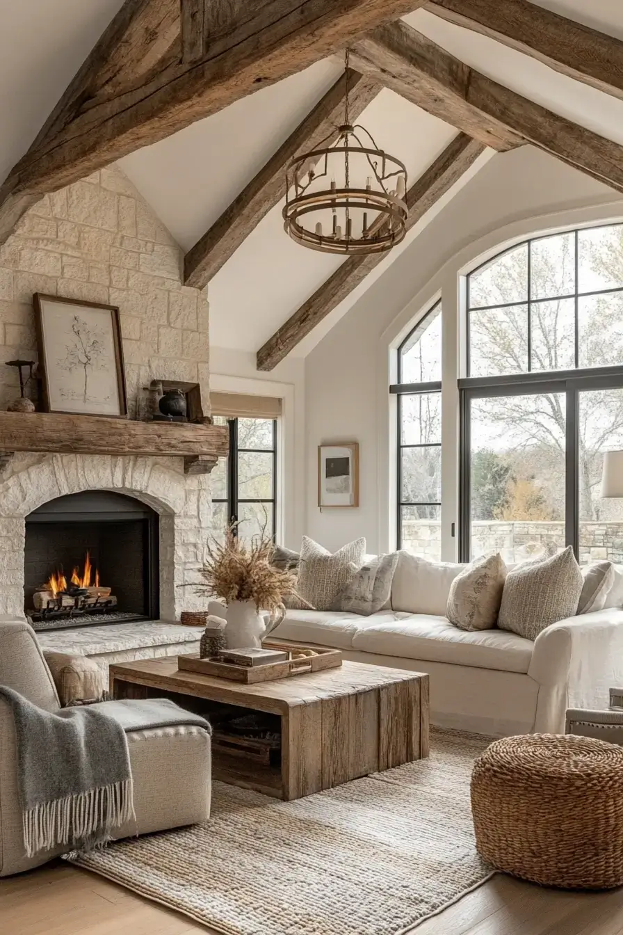 29 Rustic Living Room Ideas Worth Copying This Weekend rustic living room ideas
