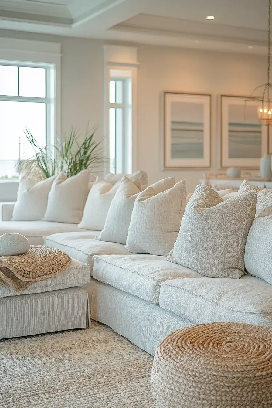 29 Modern Coastal Living Room Ideas With a Clean, Breezy Edge modern coastal living room