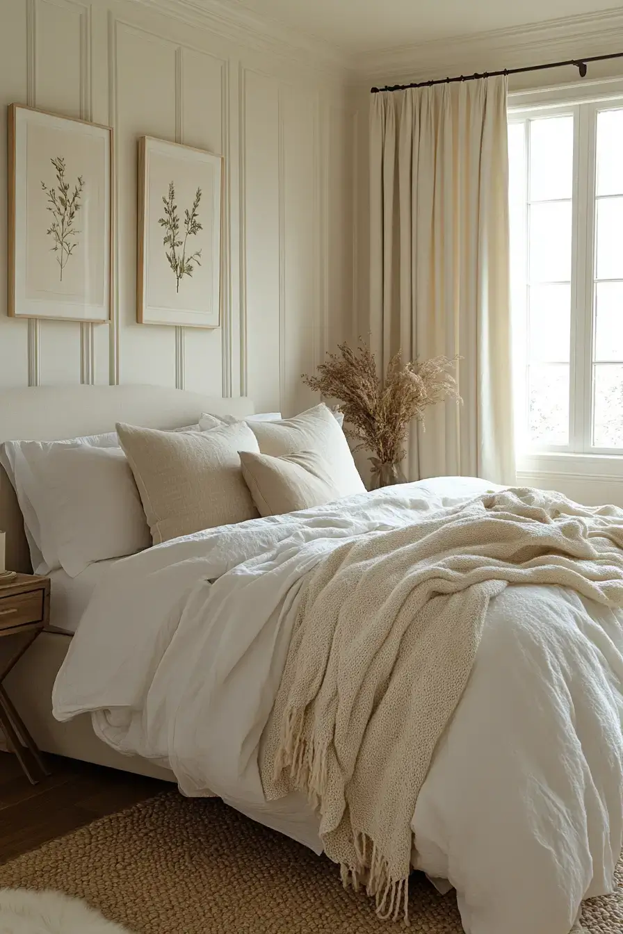 29 Beige Bedroom Ideas for Waking Up with the Light beige bedroom