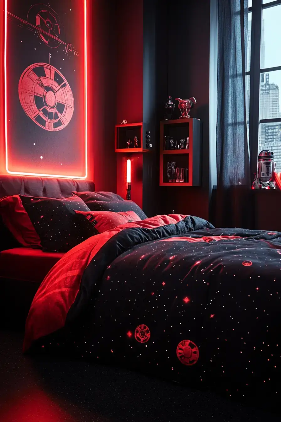 29 Space Themed Bedroom Ideas That Feel Like a Quiet Orbit space themed bedroom