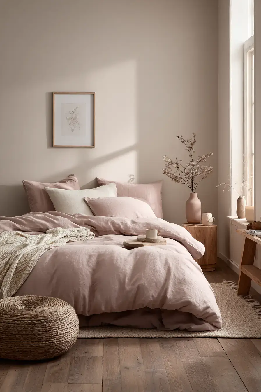 29 Cozy Minimalist Bedroom Ideas That Invite You to Slow Down cozy minimalist bedroom