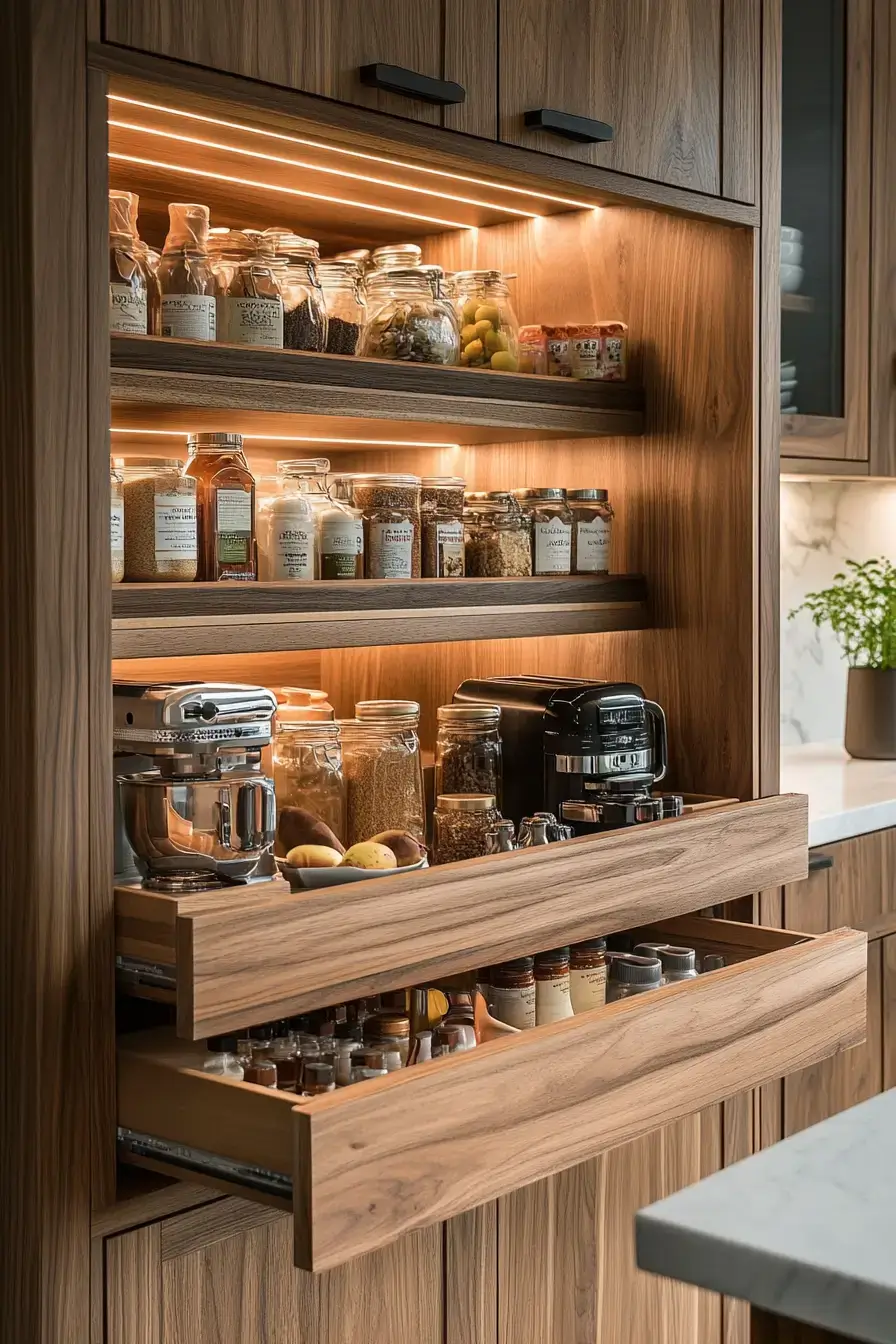 29 Small Pantry Ideas That Use Every Inch Without Feeling Crowded small pantry ideas