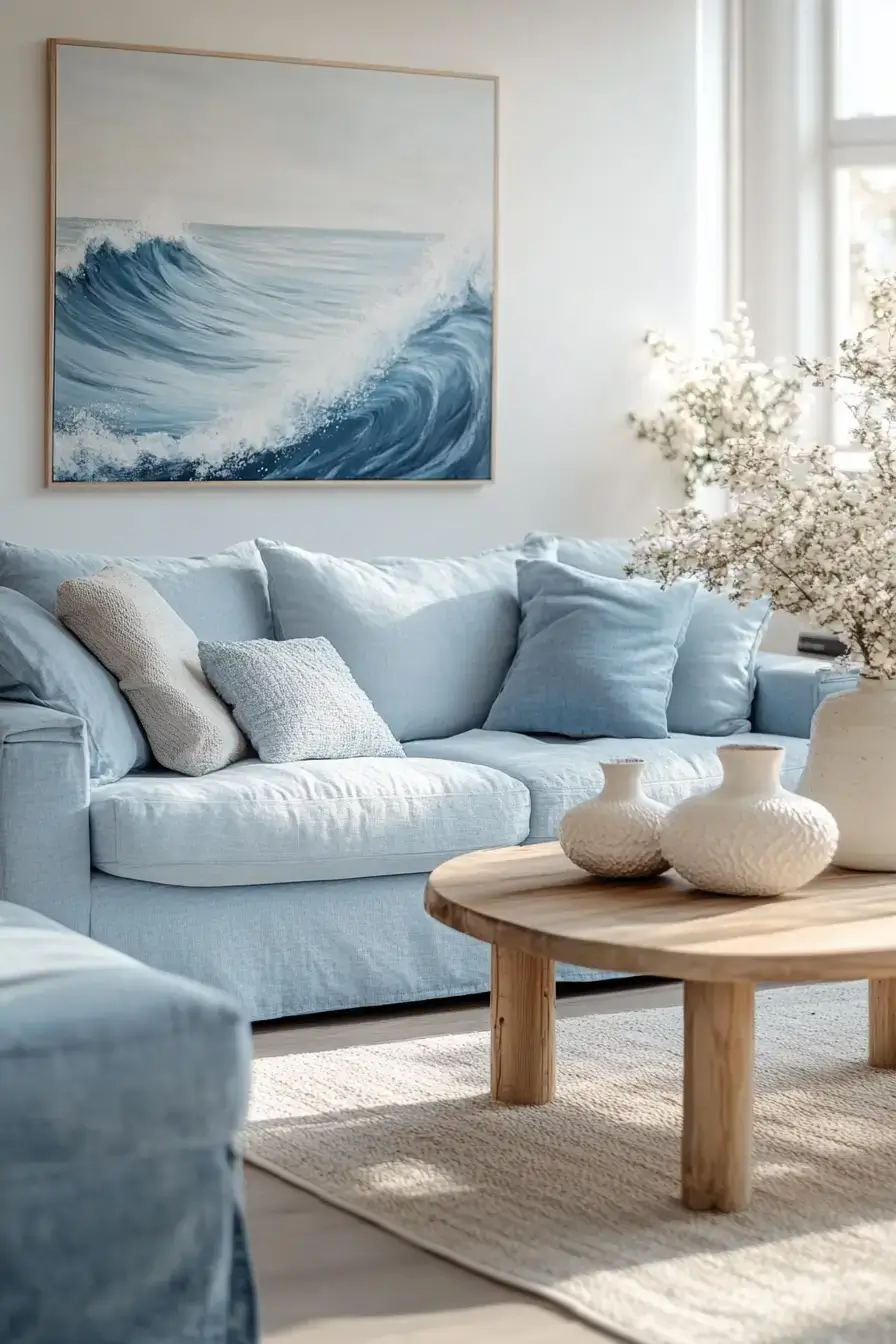 29 Modern Coastal Living Room Ideas With a Clean, Breezy Edge modern coastal living room