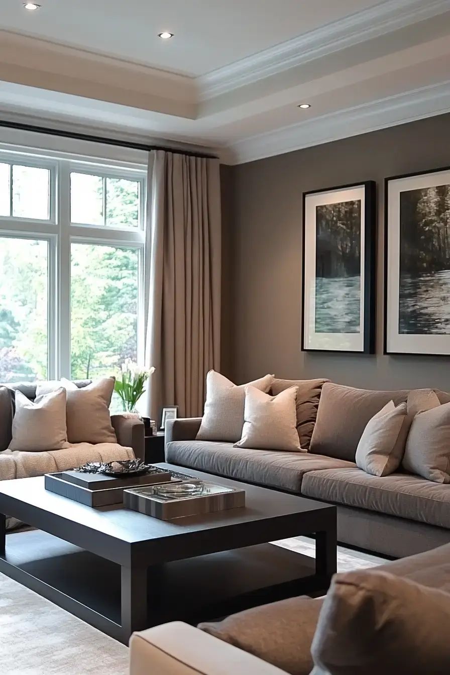 25 Grey and Beige Living Room Mixes That Actually Stay Warm grey and beige living room