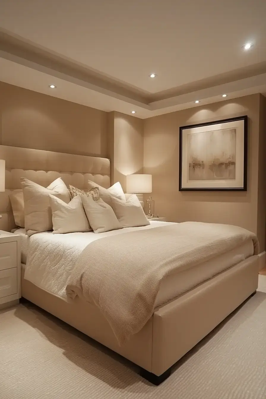 29 Beige Bedroom Ideas for Waking Up with the Light beige bedroom
