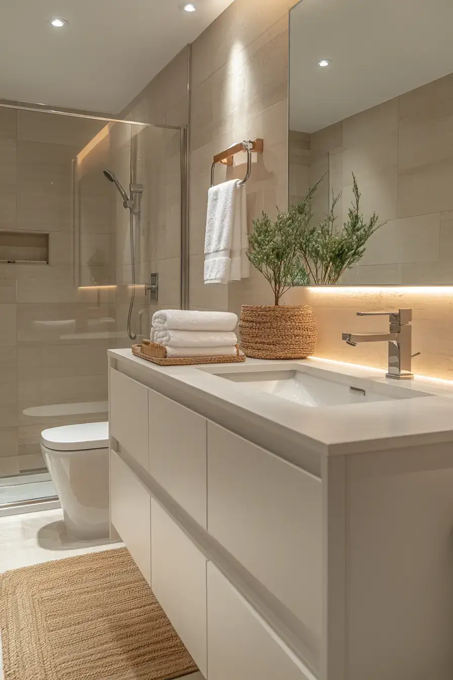 29 Bathroom Inspo Ideas That Make Mornings Feel Less Rushed bathroom inspo