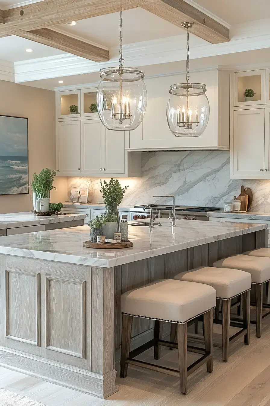 29 Coastal Kitchen Ideas That Carry the Shore Right to the Sink coastal kitchen
