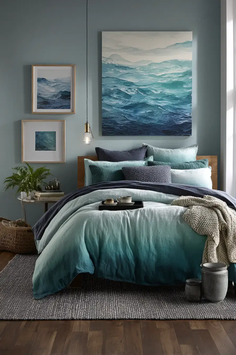 29 Modern Coastal Bedroom Ideas That Sleep Light and Bright modern coastal bedroom