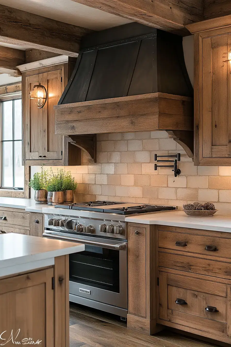 29 Rustic Kitchen Cabinets That Bring Real Wood Warmth Back rustic kitchen cabinets