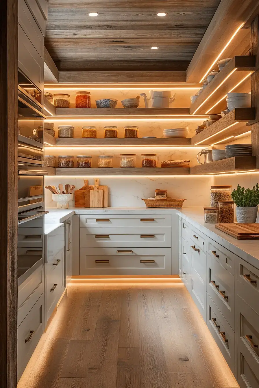 27 Kitchen Pantry Designs Built Around Real Grocery Habits kitchen pantry design